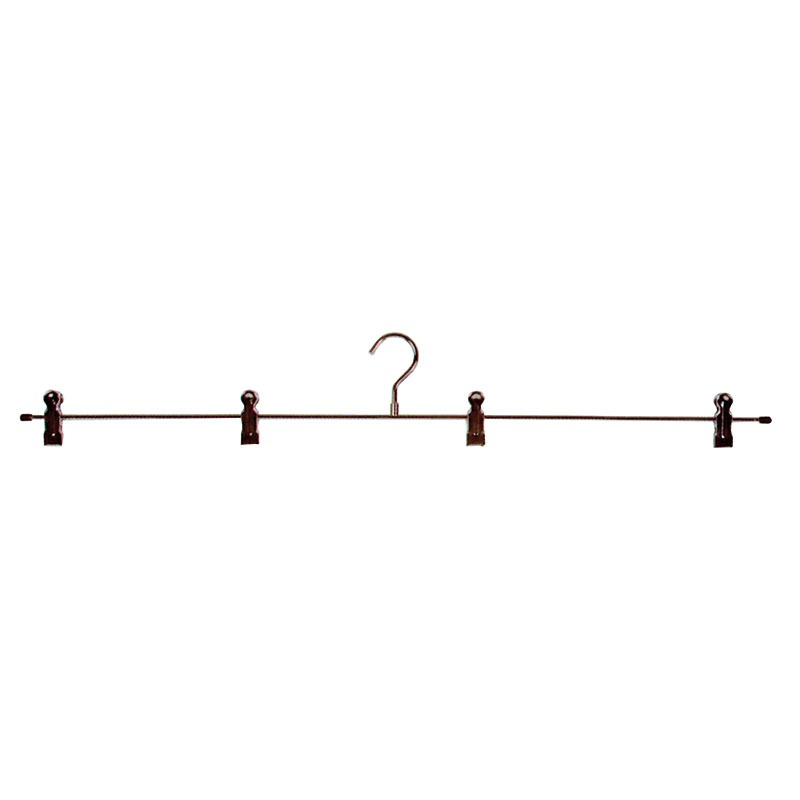 Metal Hanger for Towels with Clips (Package 25 Pieces)