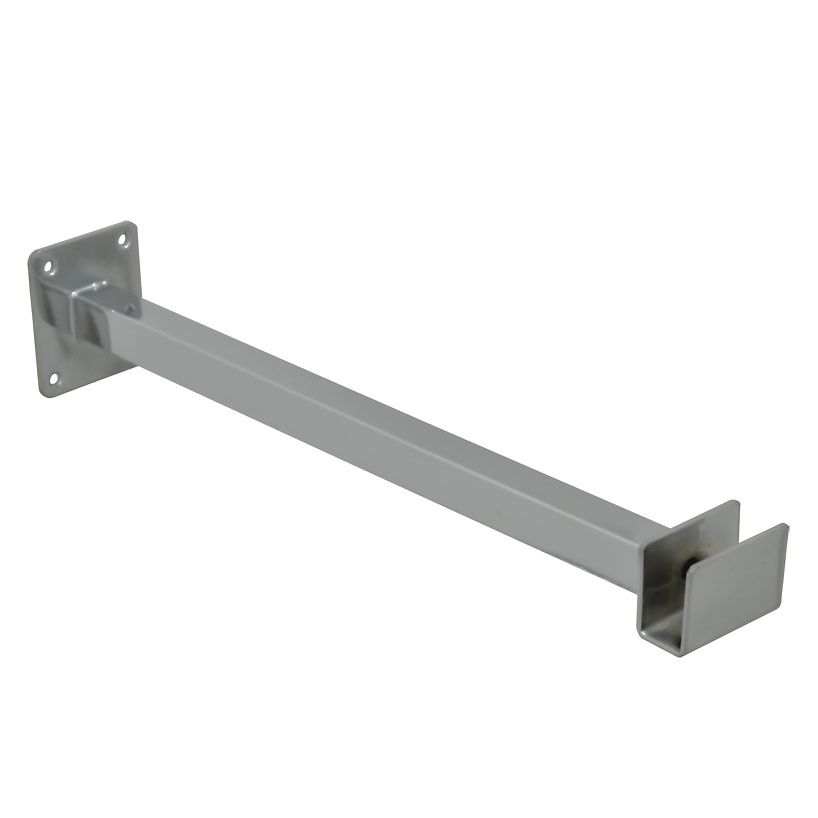 Chrome Wall Bracket for Oval Hanging Tube 