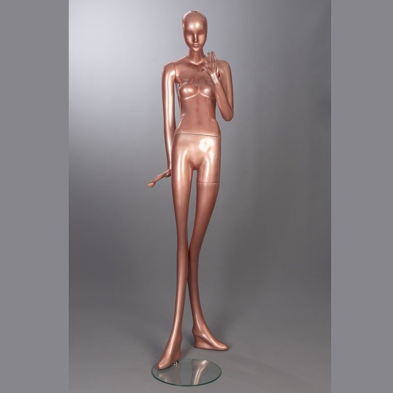 NS251017 Κούκλα Βιτρίνας 'Elegant Longline' με Διακριτική Κίνηση Χεριού