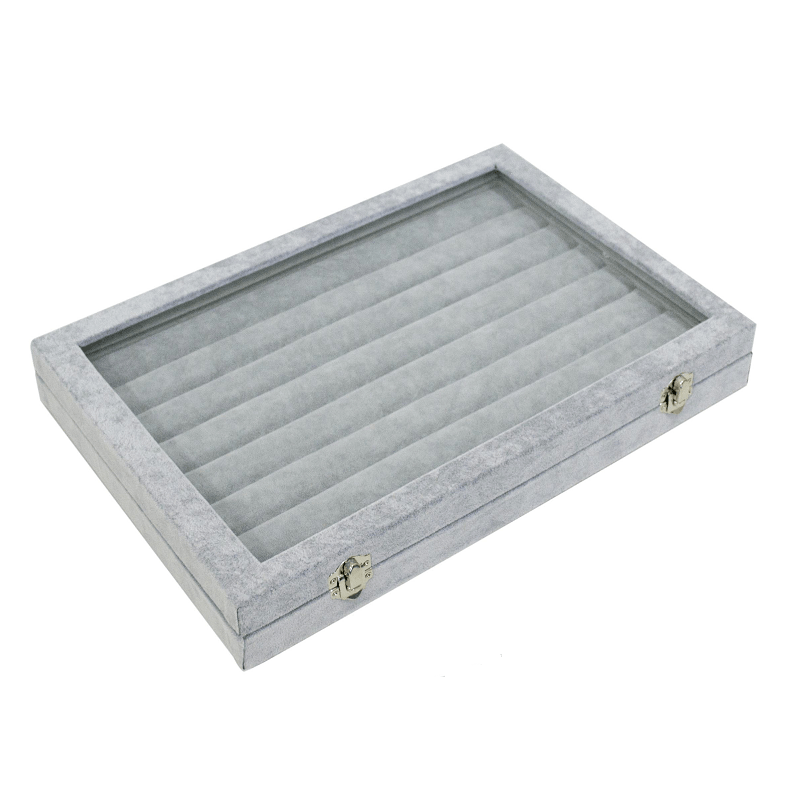Jewellery Case with Glass Lid 