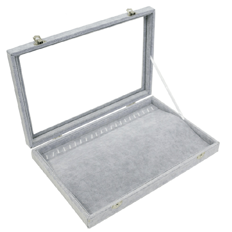 Jewellery Case with Glass Lid