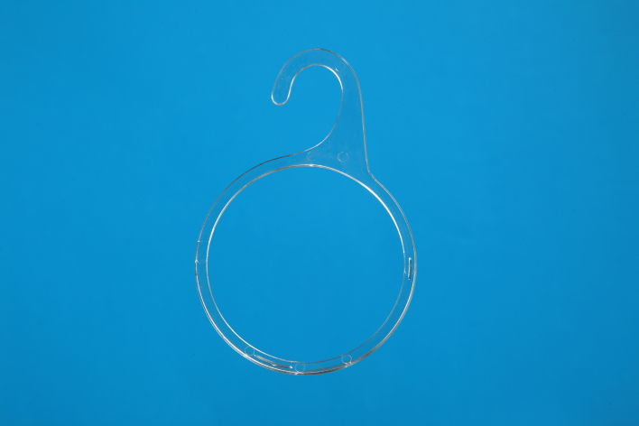 Plastic Little Hanger Transparent/Scarf L 