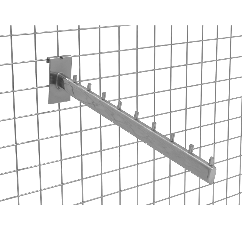Display Arm for Gridwall Mesh Stand