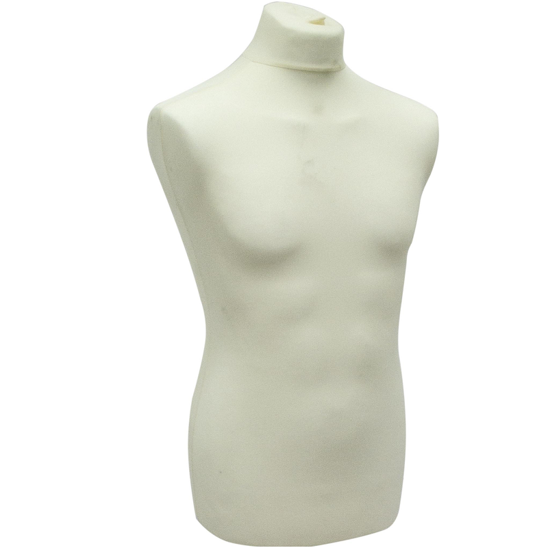 Display Male Bust White