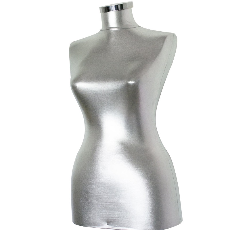 Display Female Bust Silver 