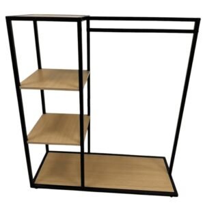 Stand Κρέμασης Μεταλλικό με Ράφια